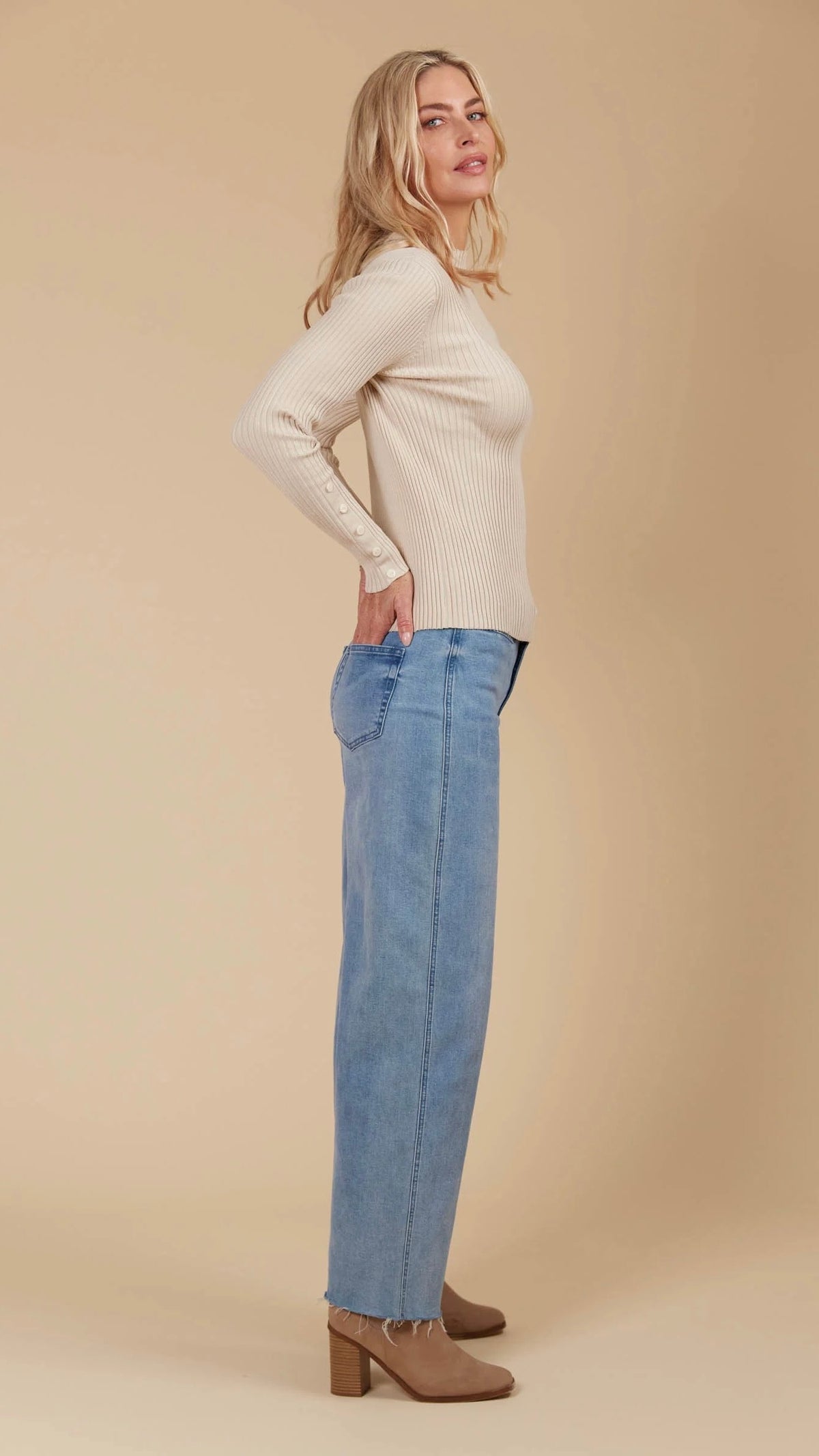 Juno Knit Top Canvas