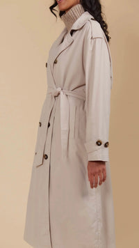Freya Trench Coat Canvas
