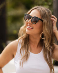 Felix Sunglasses Khaki Shell