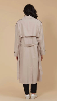 Freya Trench Coat Canvas