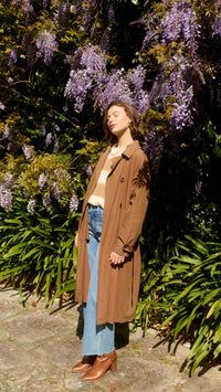 Freya Trench Coat Toffee