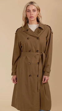 Freya Trench Coat Toffee