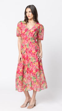 Cheerful Dress Canvas Bloom