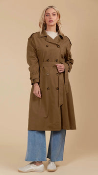 Freya Trench Coat Toffee
