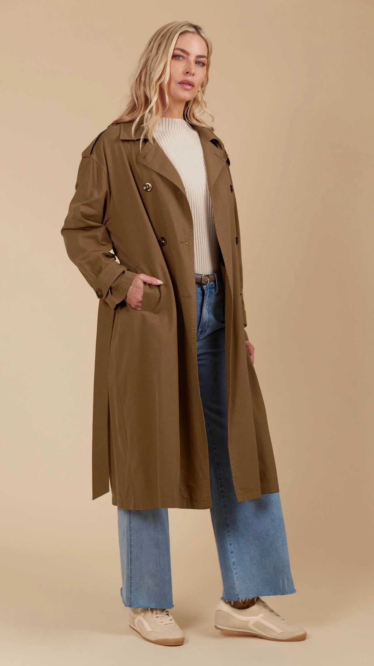Freya Trench Coat Toffee