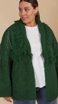 Luna Cardigan Pine