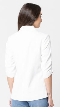 Occasion Blazer White Adelade