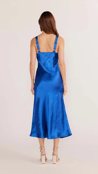 Aoki Bias Slip Midi Dress