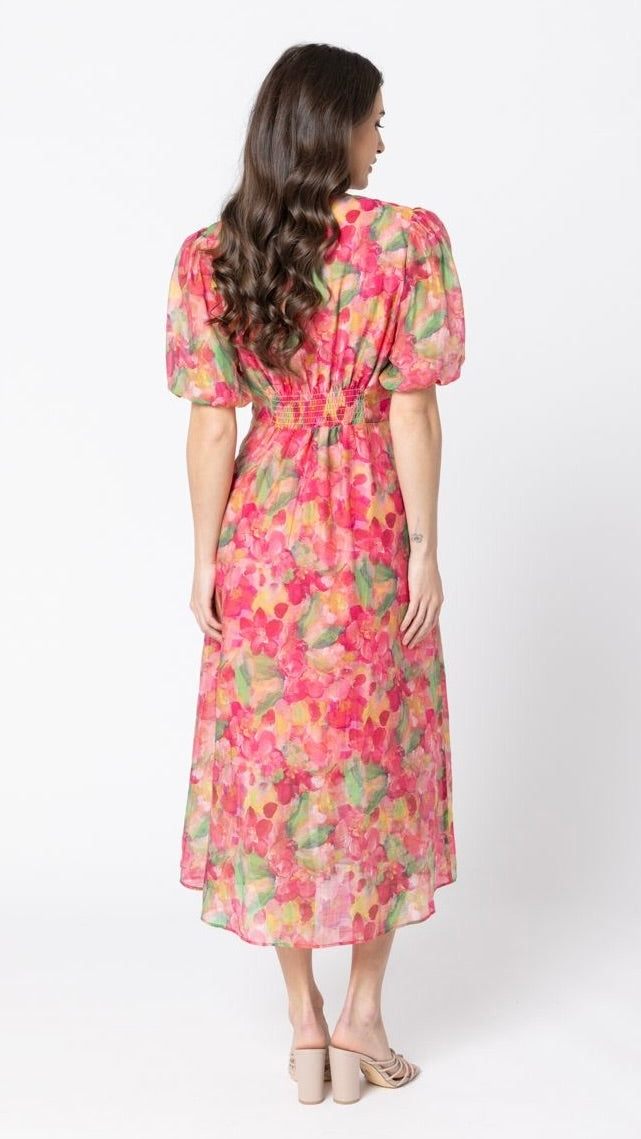 Cheerful Dress Canvas Bloom
