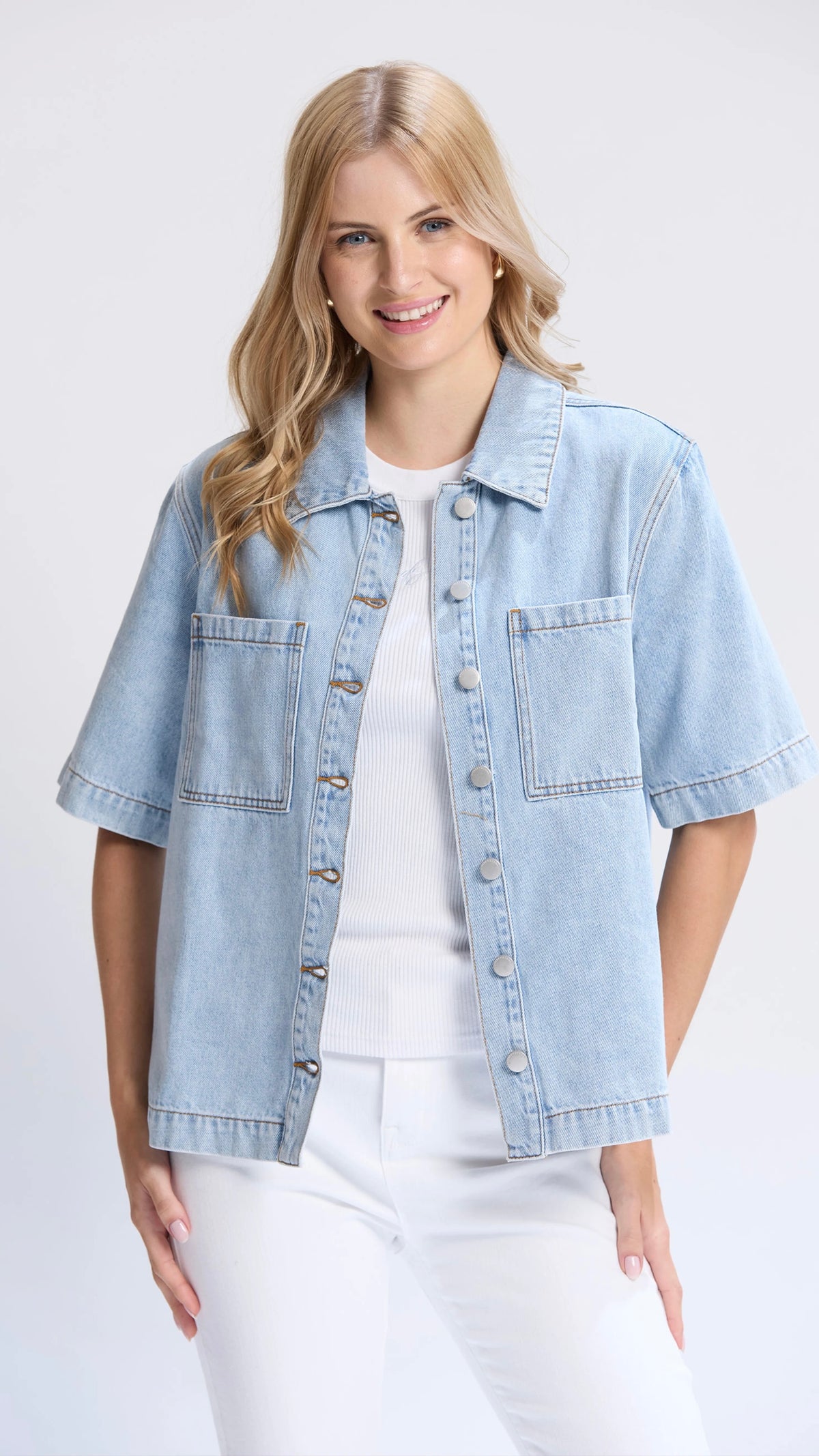 Dillion Shirt Light Wash