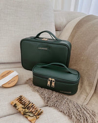 The Georgie Fifi Cosmetic Set Forest Green