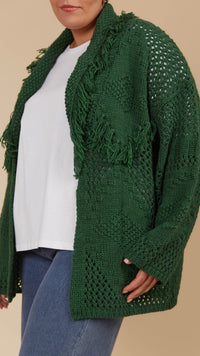 Luna Cardigan Pine