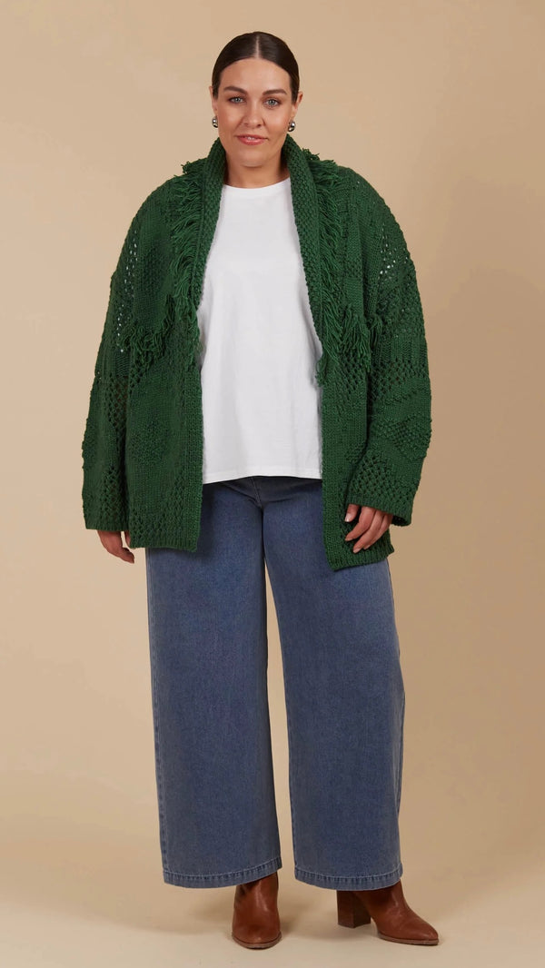 Luna Cardigan Pine