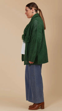 Luna Cardigan Pine