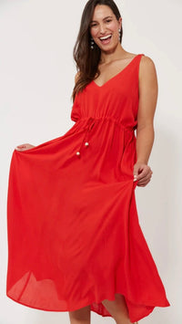 Isola Tank Maxi Dress Negroni