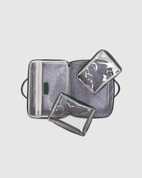 The Georgie Fifi Cosmetic Set Forest Green