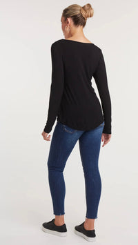 Basic Long Sleeve Carbon