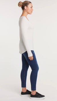 Basic Long Sleeve White