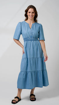 Vittoria Dress Light Wash
