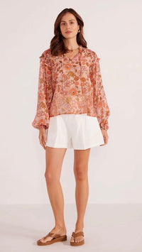 Amelia Long Sleeve Blouse Peaflo