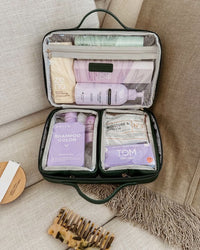 The Georgie Fifi Cosmetic Set Forest Green
