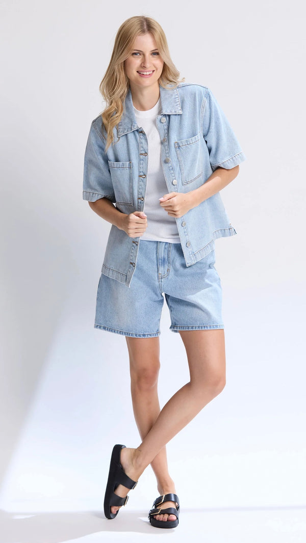 Dillion Shirt Light Wash