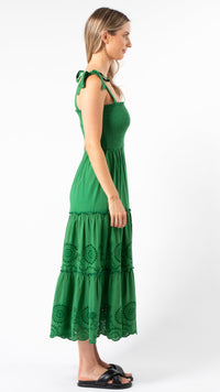 Aloha Dress Juniper Green
