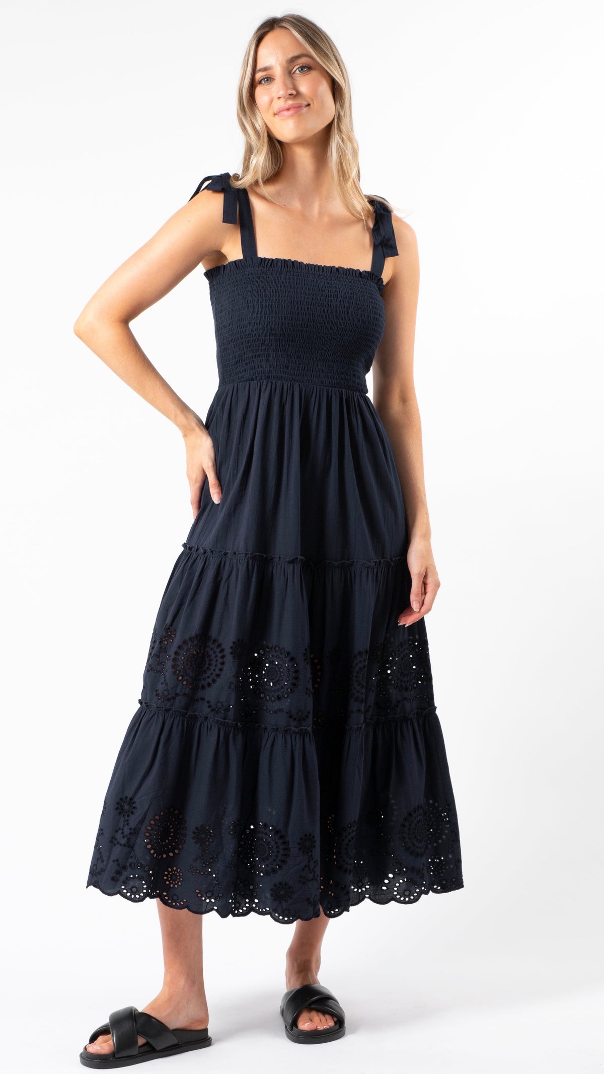 Aloha Dress Navy