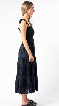Aloha Dress Navy