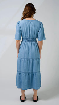 Vittoria Dress Light Wash