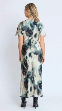 Keiko Dress Olive Grove