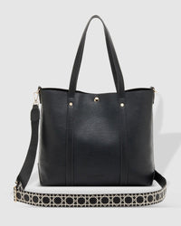 Nevada Tote Bag Black Ezra