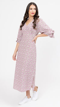 Madrid Dress Dusk Petal