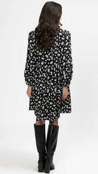 Dakota Mini Dress Black Floral