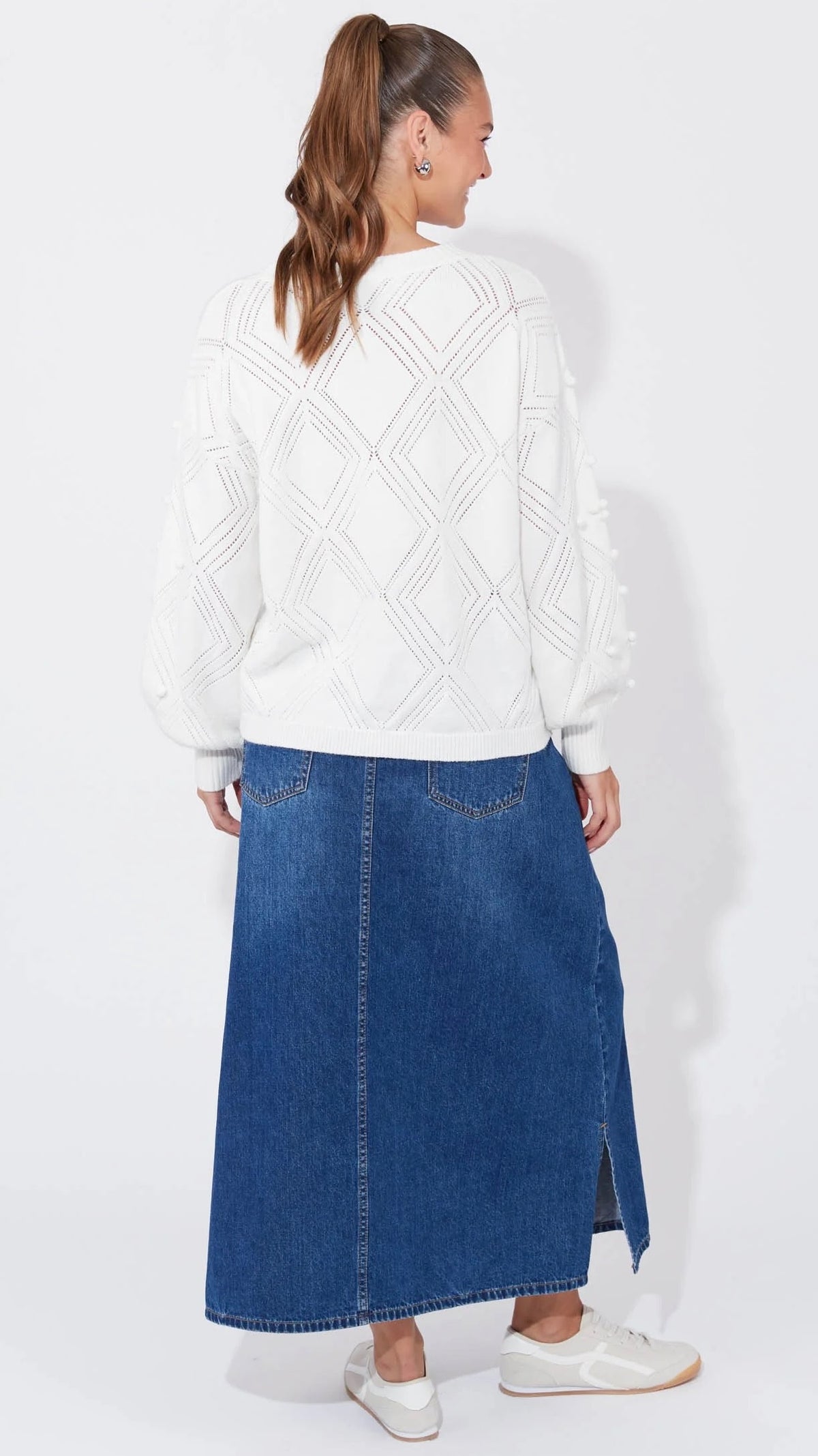 Corfu Jumper White