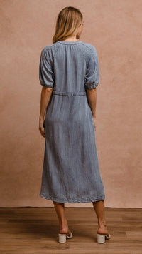 Austin Button Down Denim Dress