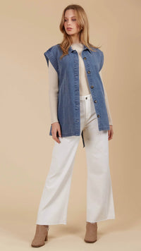 Freya Vest Denim