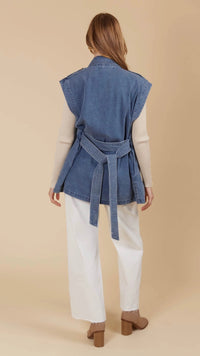 Freya Vest Denim