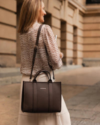Manhattan Tote Bag Chocolate