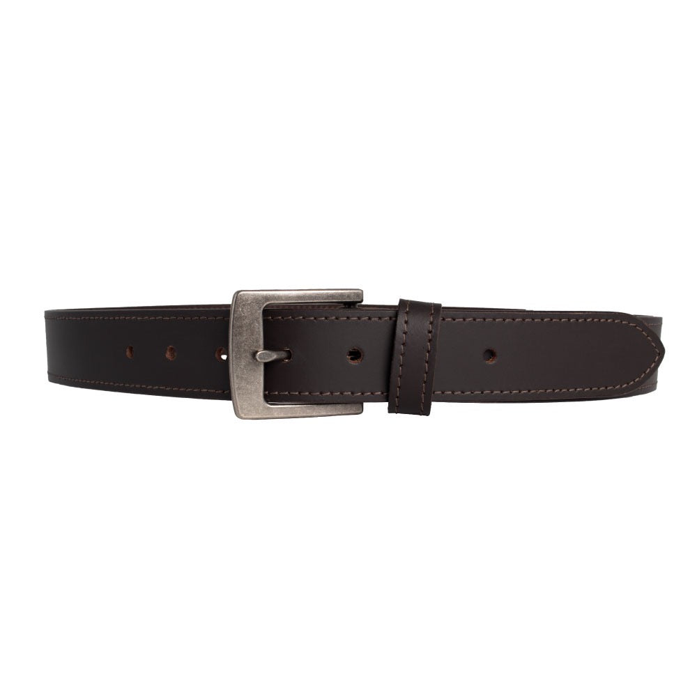 Work Tuff Leather Belt Chocolate