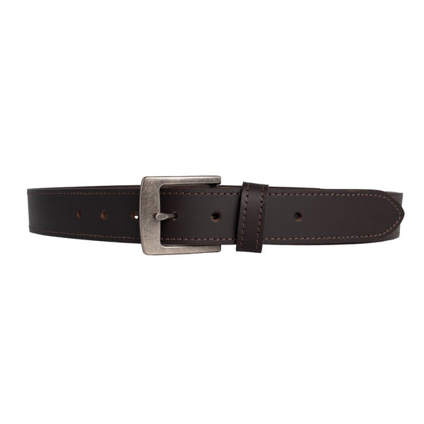 Work Tuff Leather Belt Chocolate