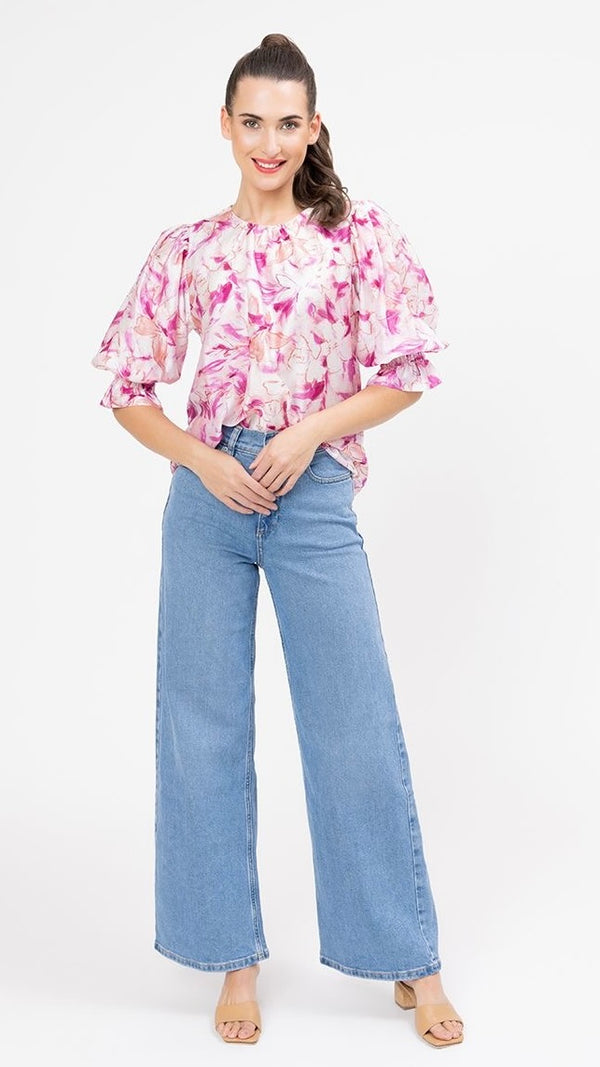 Magnificent Top Pink Splash