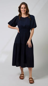 Sabrina Dress Navy