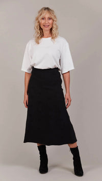 Masa Knit Skirt Black