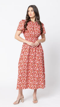 Social Dress Scarlett Bouquet