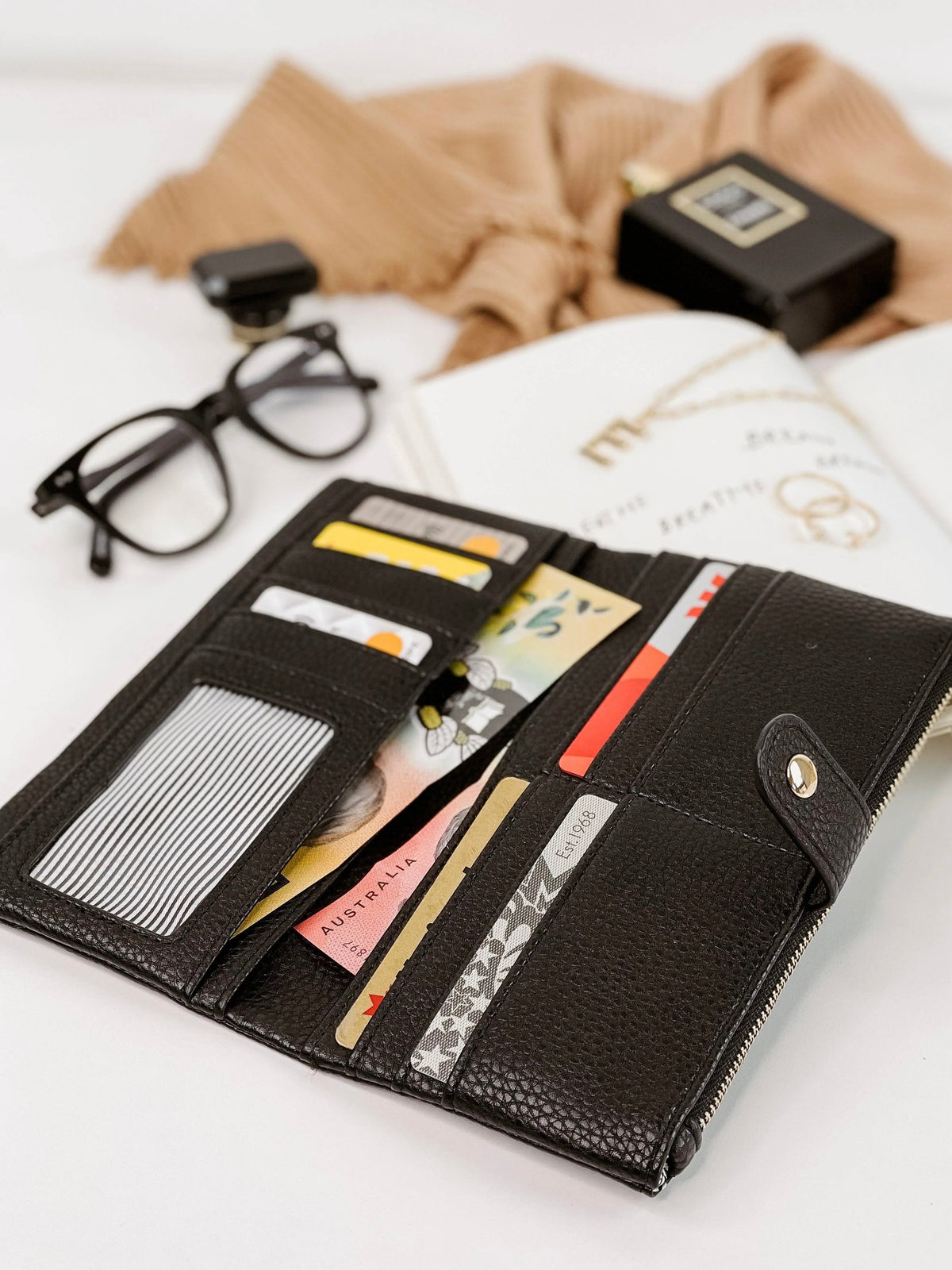 Stella Wallet Black