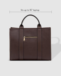 Manhattan Tote Bag Chocolate