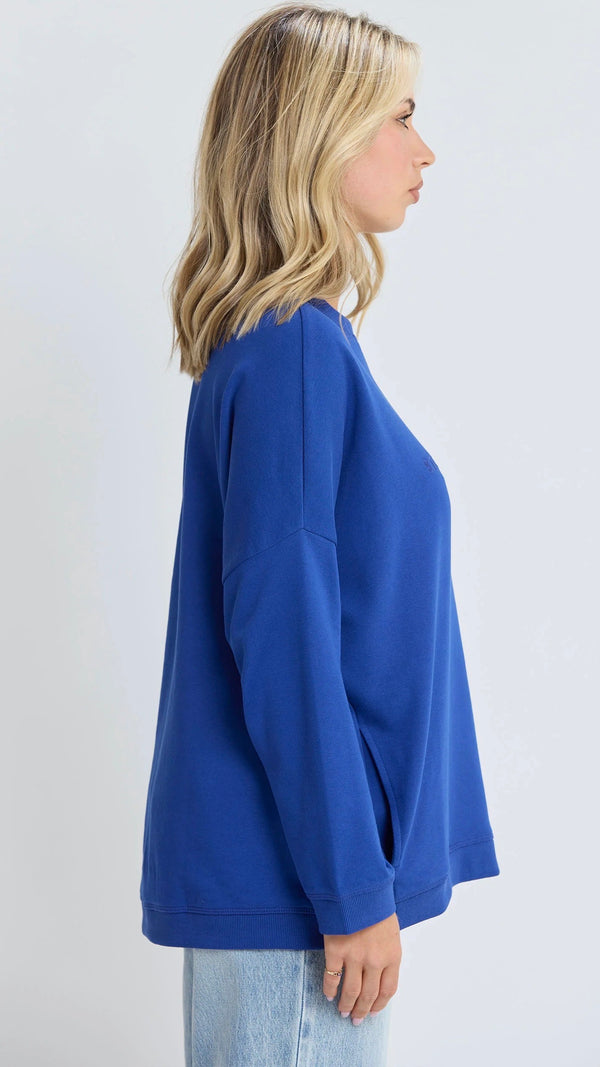 Newport Pocket Crew Cobalt Blue
