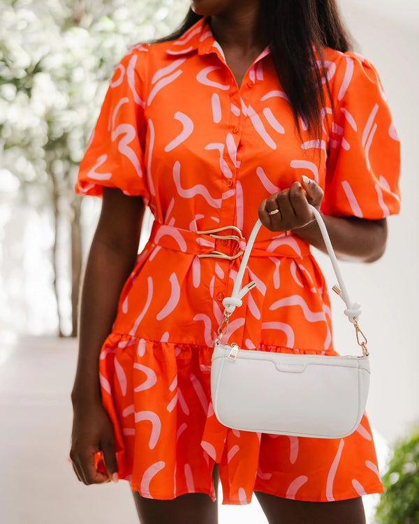 Bombay Shoulder Bag White
