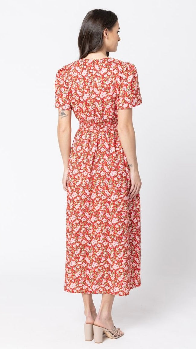 Social Dress Scarlett Bouquet